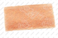 Абразивный войлок 3М SCOTCH-BRITE 200х100мм оранжевый , мягкий  (для сложных гнутых и поверхностей и различных труднодоступных участков )