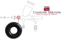 Прокладка для головки сопла для аэрографов Iwata CM-B/C/SB (98535180)