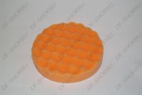 Жесткий полировальный диск с рифленой поверхностью, оранжевый 150х30
